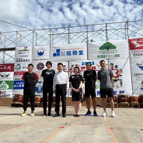 西九州新幹線1周年開業イベントに徳永悠平が参加をさせていただきました。